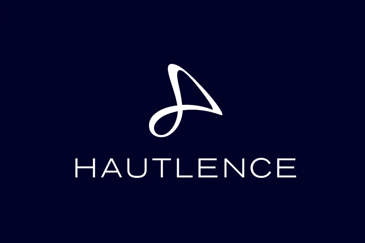 Hautlence品牌LOGO设计案例-弧线元素标志设计