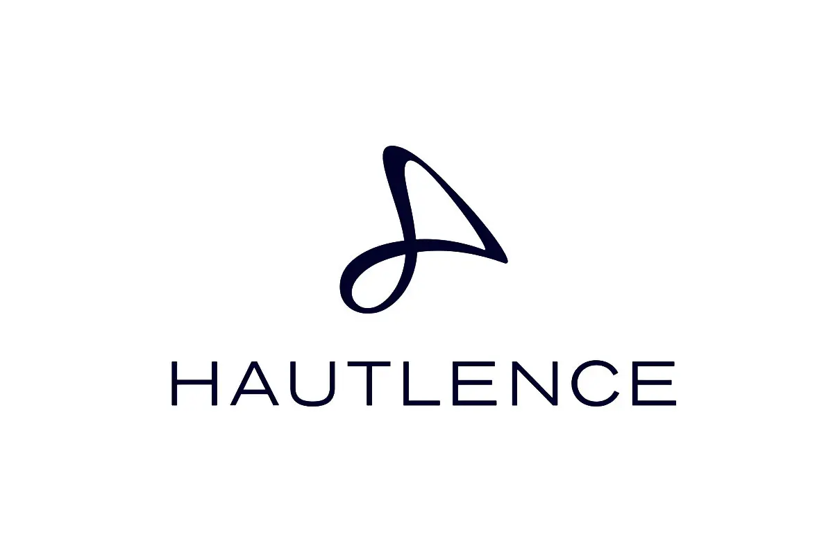 Hautlence品牌LOGO设计案例-弧线元素标志设计