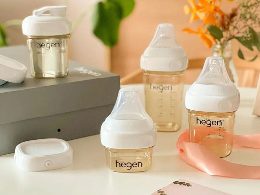 Hegen赫根标志设计含义及奶瓶品牌设计理念
