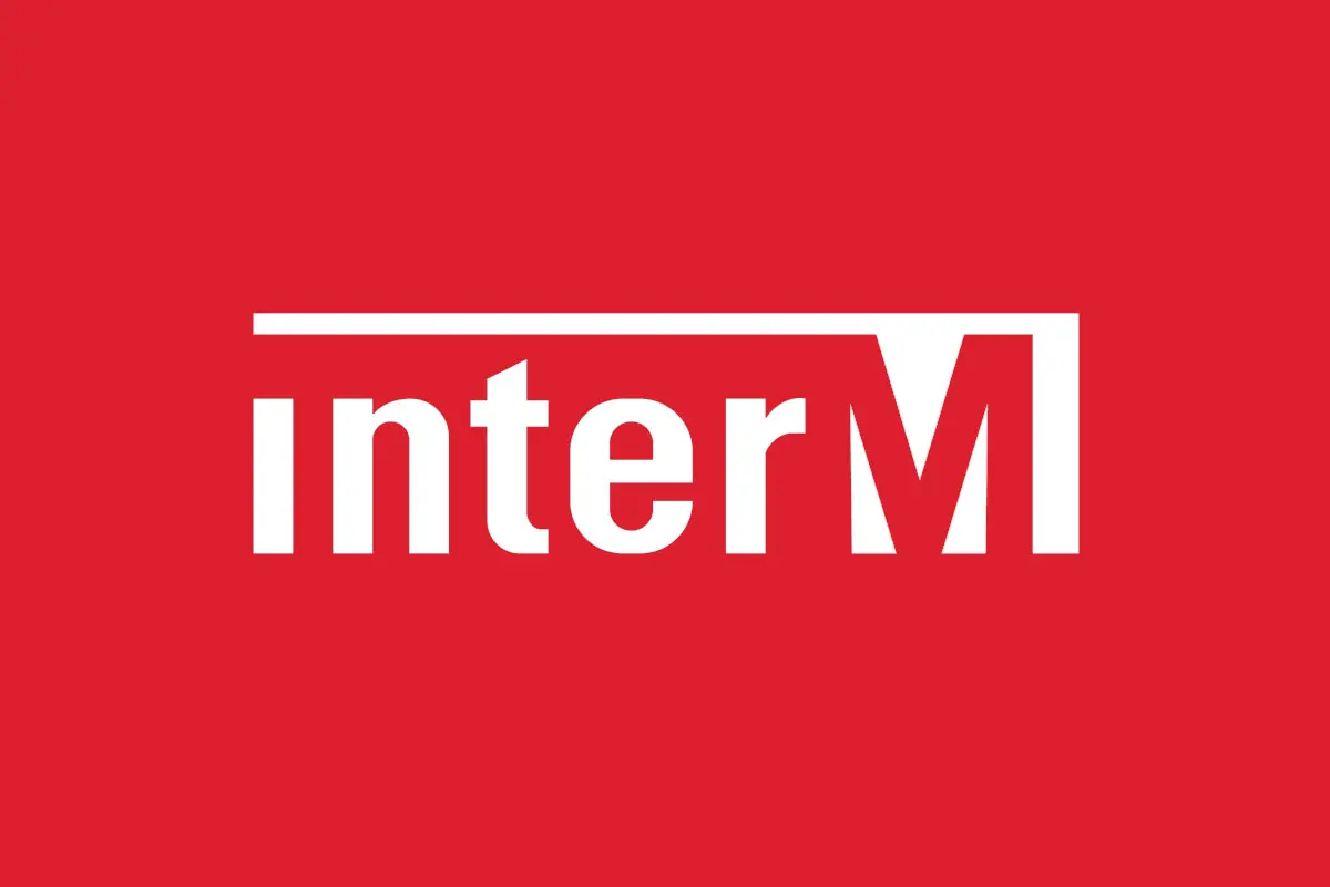 Inter-M英特铭品牌反白LOGO
