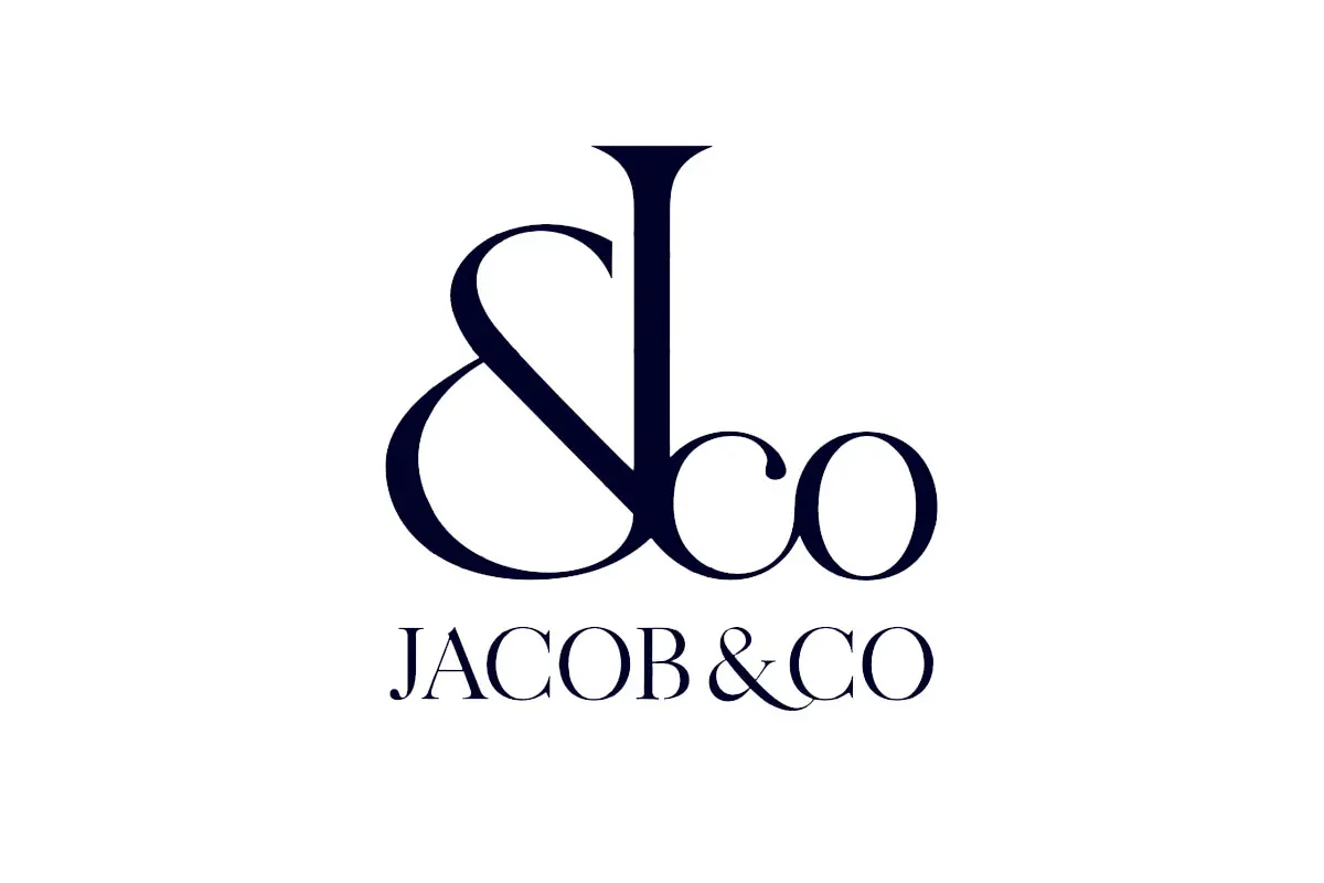 JACOB&CO品牌LOGO设计案例-字母元素标志设计