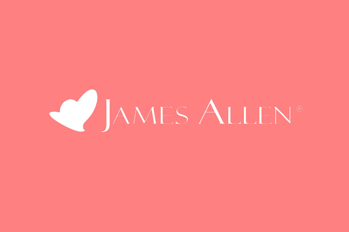 James Allen品牌反白LOGO