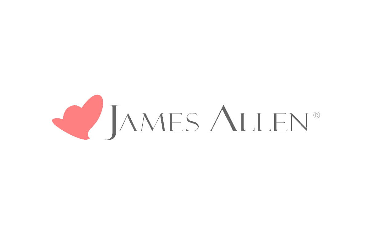 James Allen品牌LOGO设计案例-心形元素标志设计