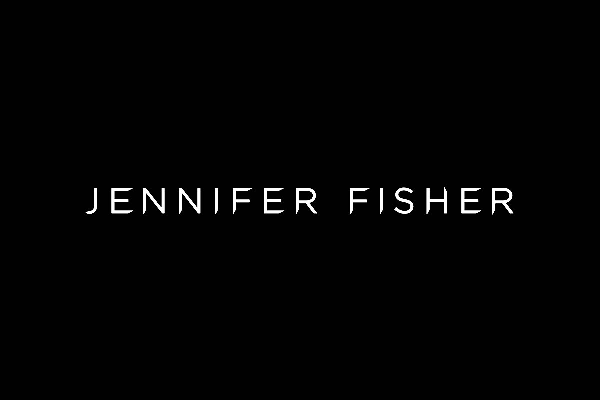 Jennifer Fisher品牌反白LOGO