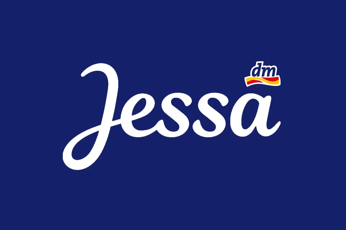 Jessa品牌反白LOGO