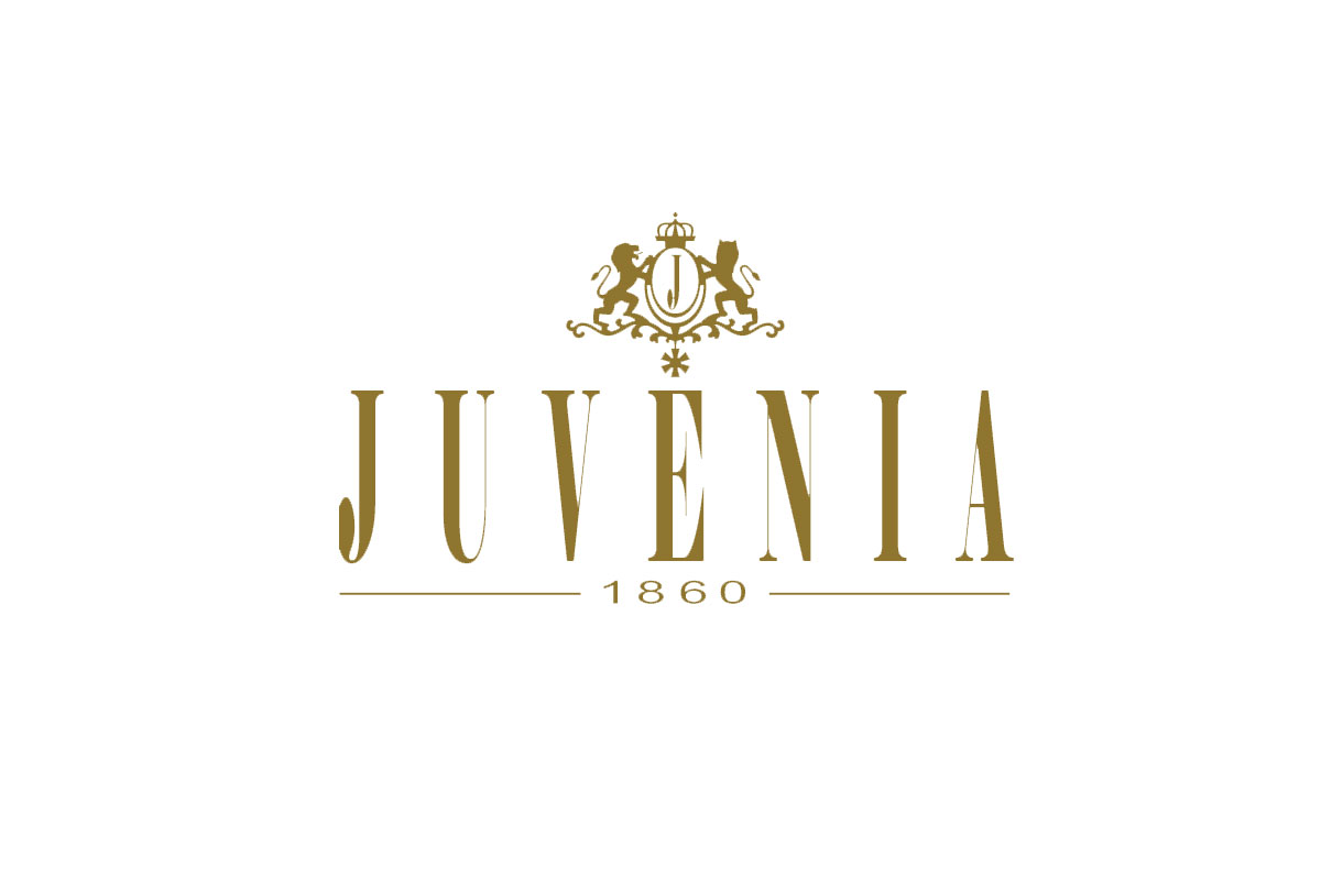 Juvenia尊皇品牌LOGO设计案例-皇冠狮元素标志设计