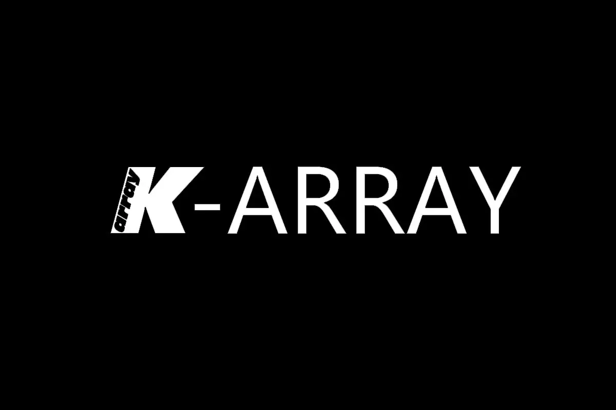 K-array品牌反白LOGO