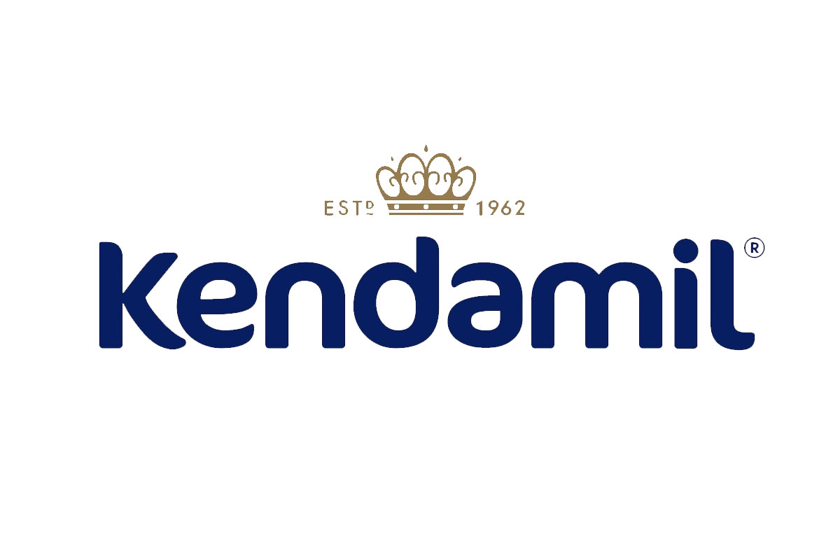 Kendamil康多蜜儿品牌LOGO设计案例-皇冠元素标志设计