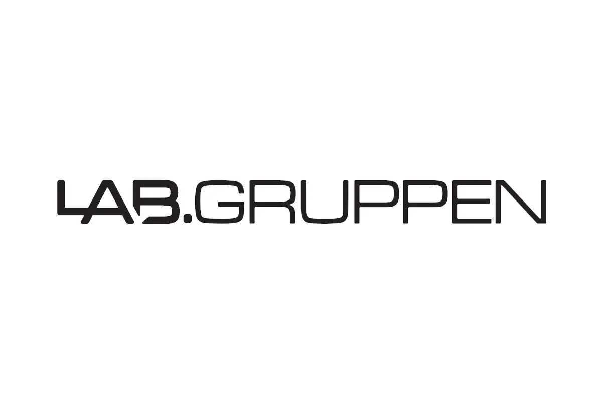 Lab.gruppen拉布格伦品牌LOGO设计-字母元素标志设计