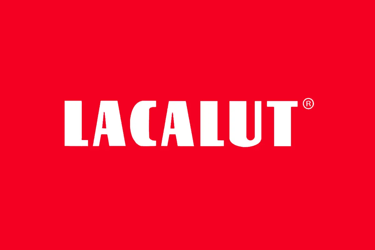 Lacalut乐卡露品牌反白LOGO