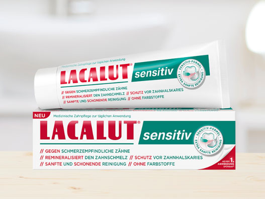 Lacalut乐卡露标志设计含义及牙膏品牌设计理念
