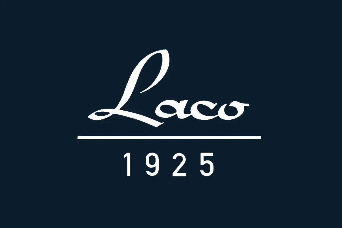 Laco朗坤品牌反白LOGO