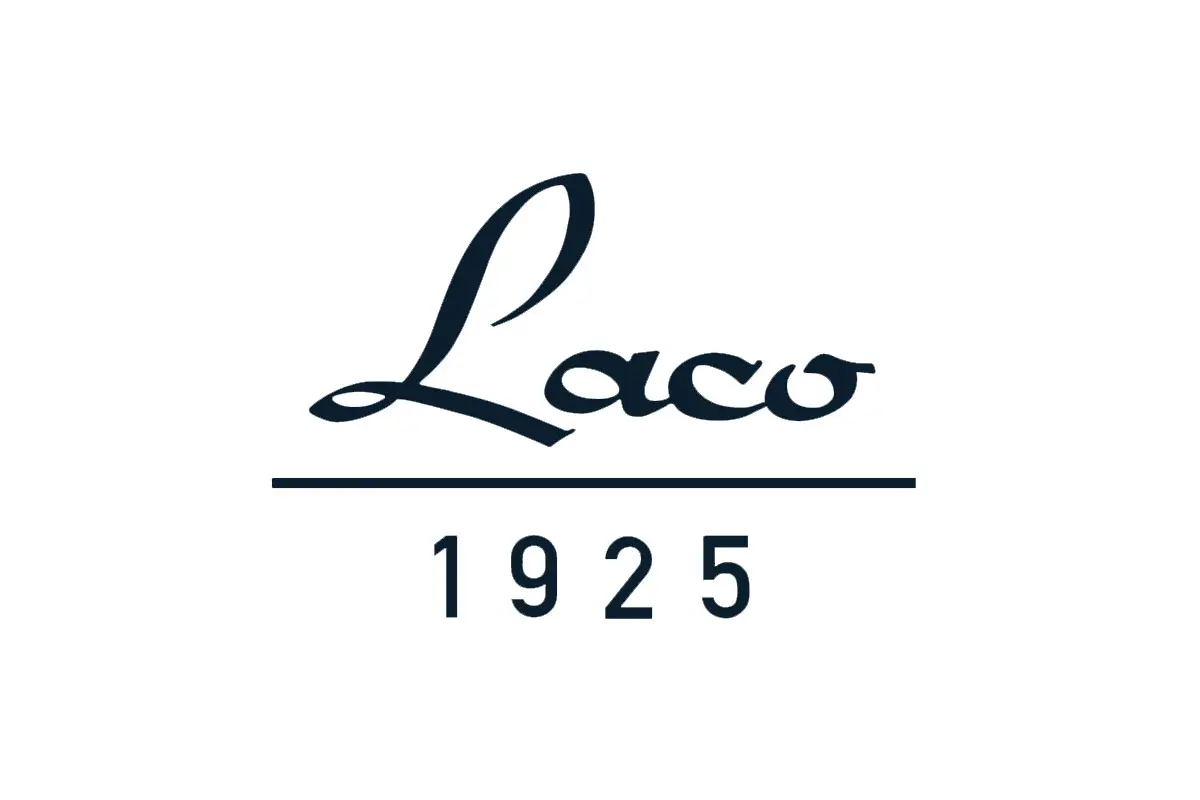 Laco朗坤品牌LOGO设计案例-字母元素标志设计