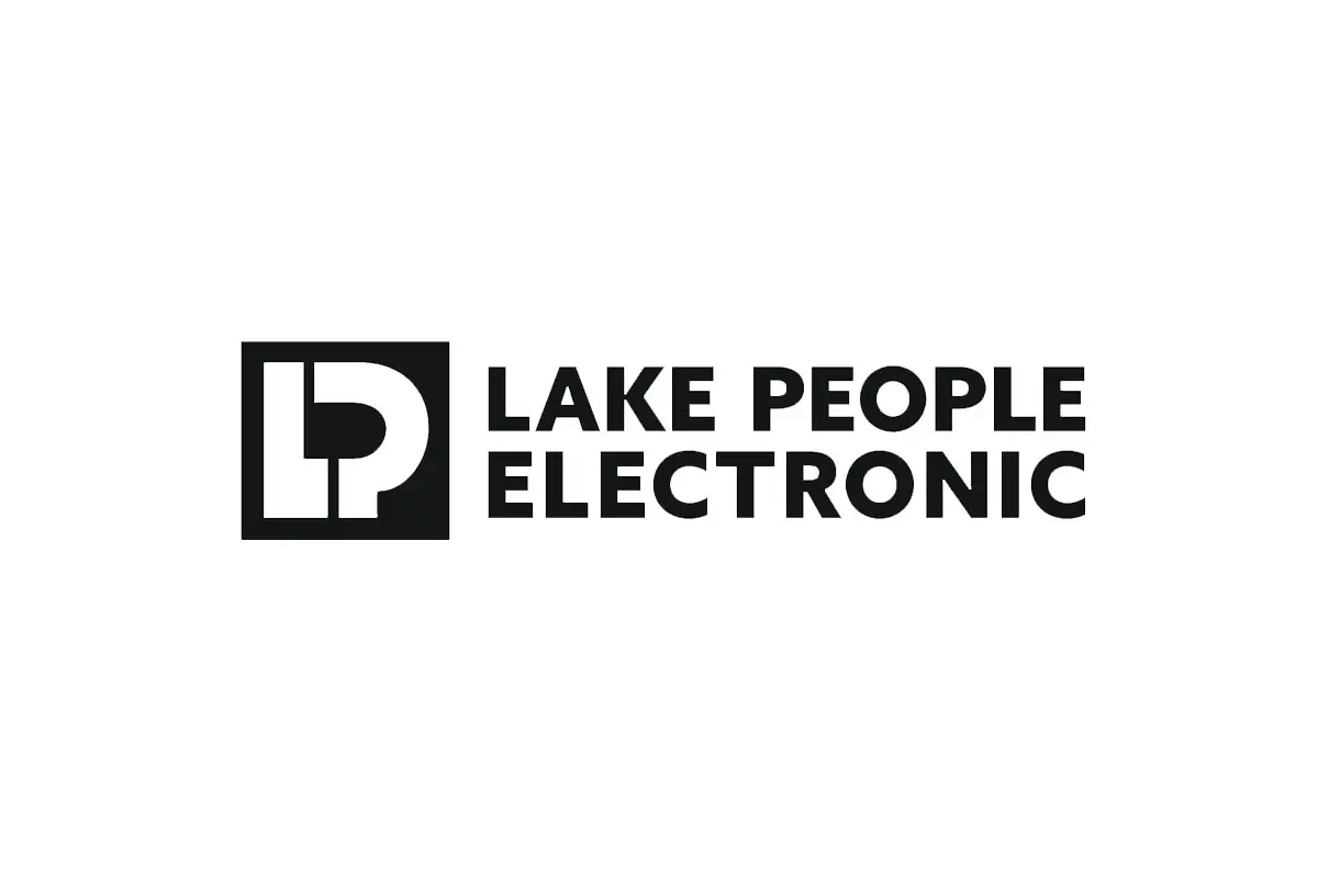 Lake People品牌LOGO设计案例-字母元素标志设计