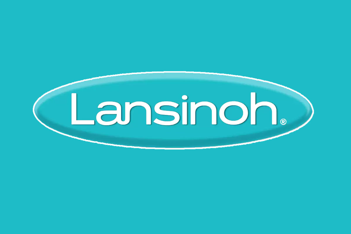 Lansinoh兰思诺品牌反白LOGO