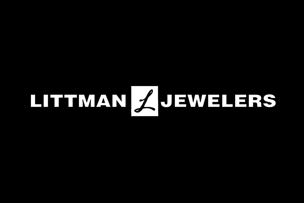 Littman Jewelers品牌反白LOGO
