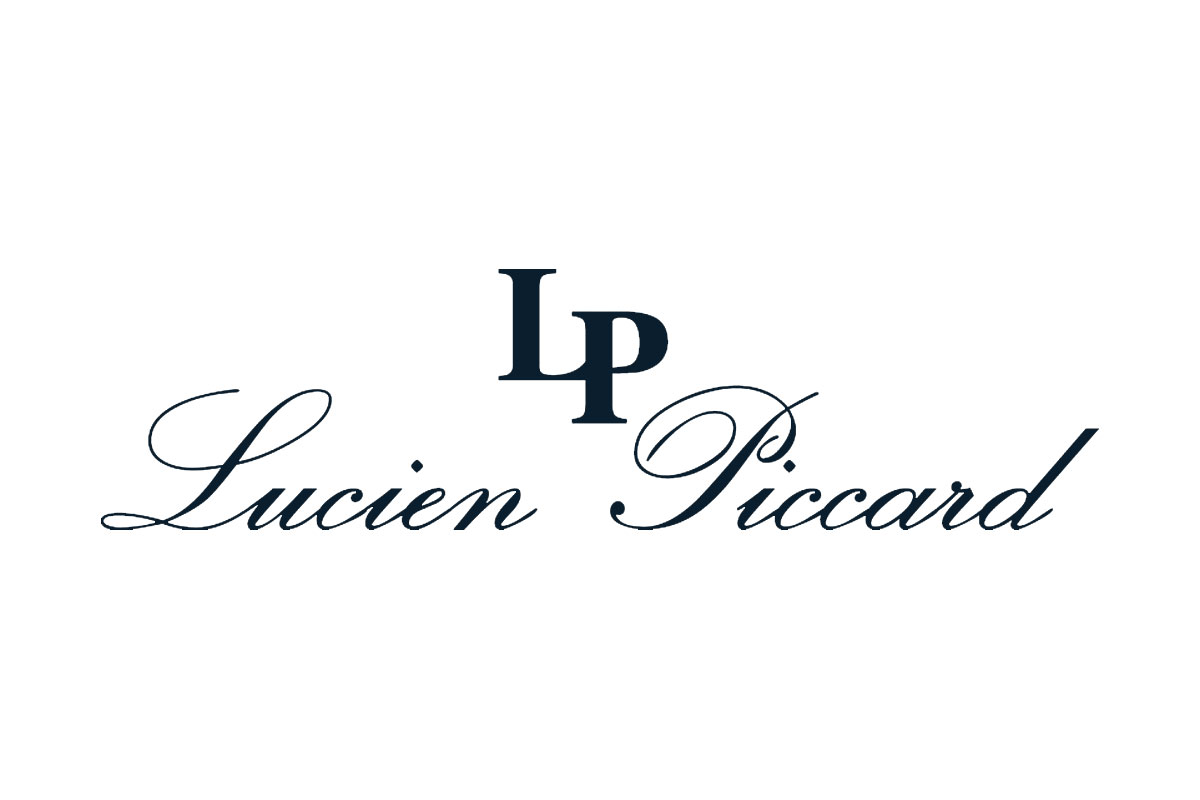 Lucien Piccard品牌LOGO设计案例-LP字母元素标志设计