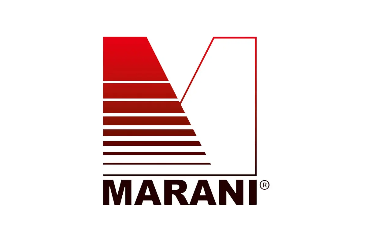 MARANI声德品牌LOGO设计案例-字母元素标志设计