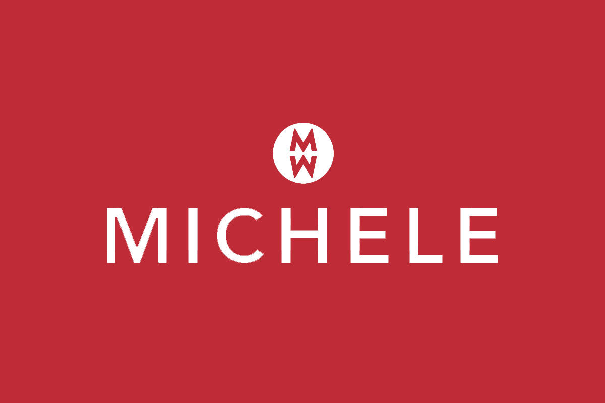 MICHELE品牌反白LOGO