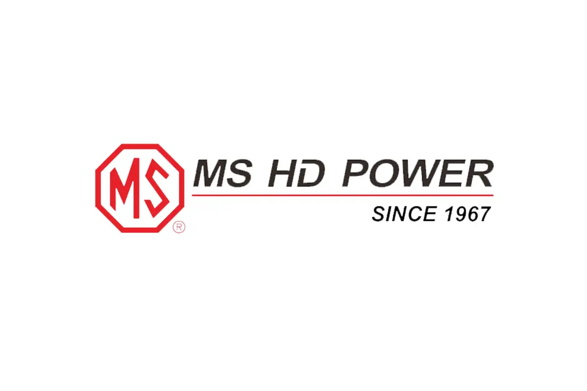 MS HD POWER品牌LOGO设计案例-字母元素标志设计