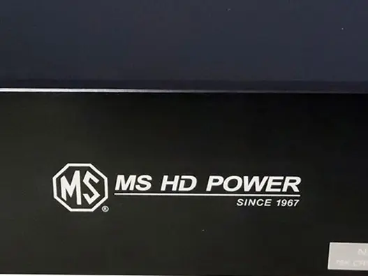 MS HD POWER标志设计含义及音响品牌设计理念