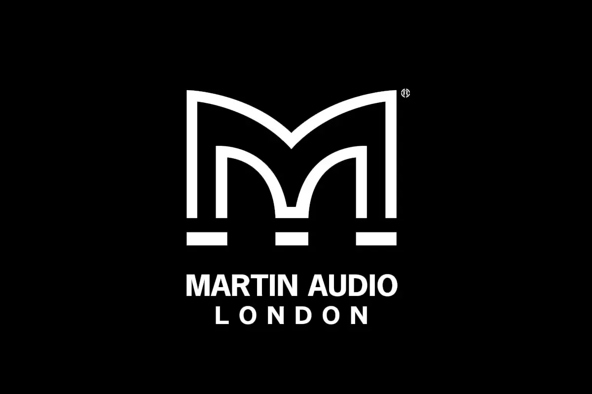 Martin Audio玛田品牌反白LOGO