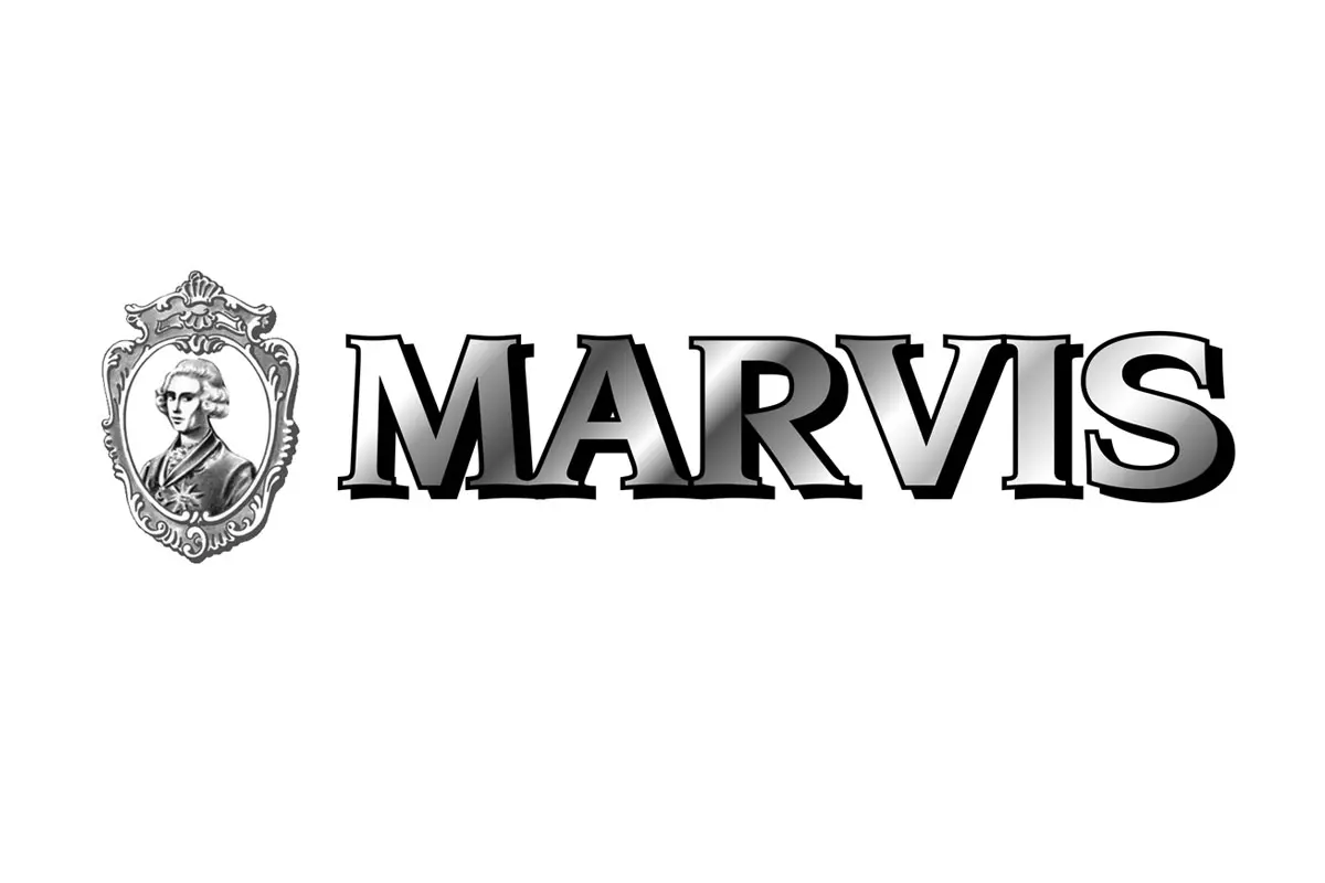 Marvis玛尔仕品牌LOGO设计案例-字体元素标志设计