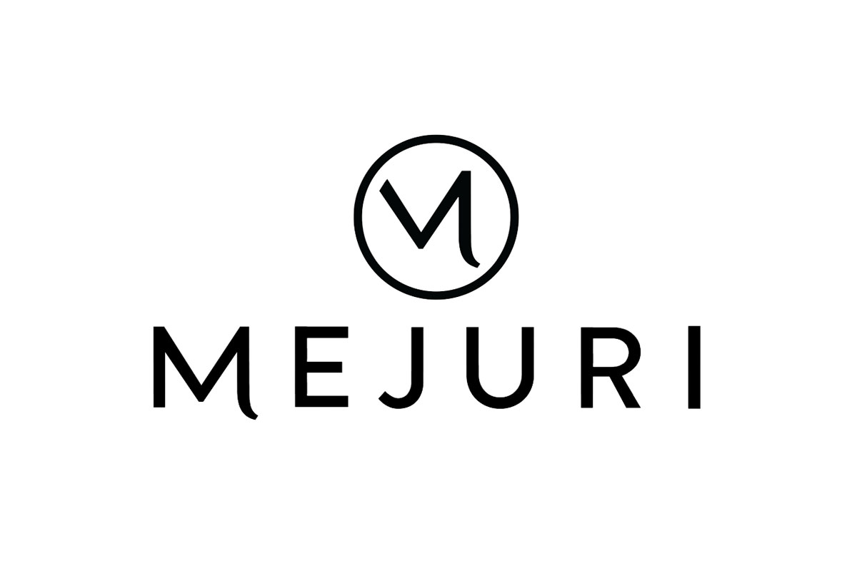 Mejuri品牌LOGO设计案例-字母元素标志设计