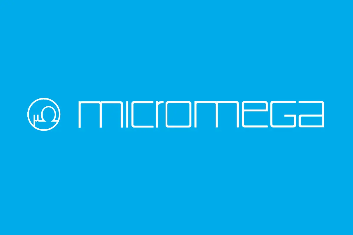 Micromega美歌品牌反白LOGO
