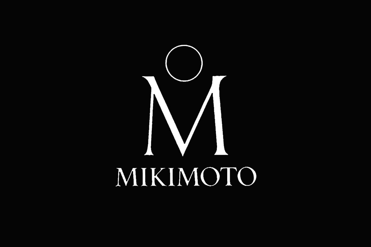 Mikimoto御木本品牌反白LOGO