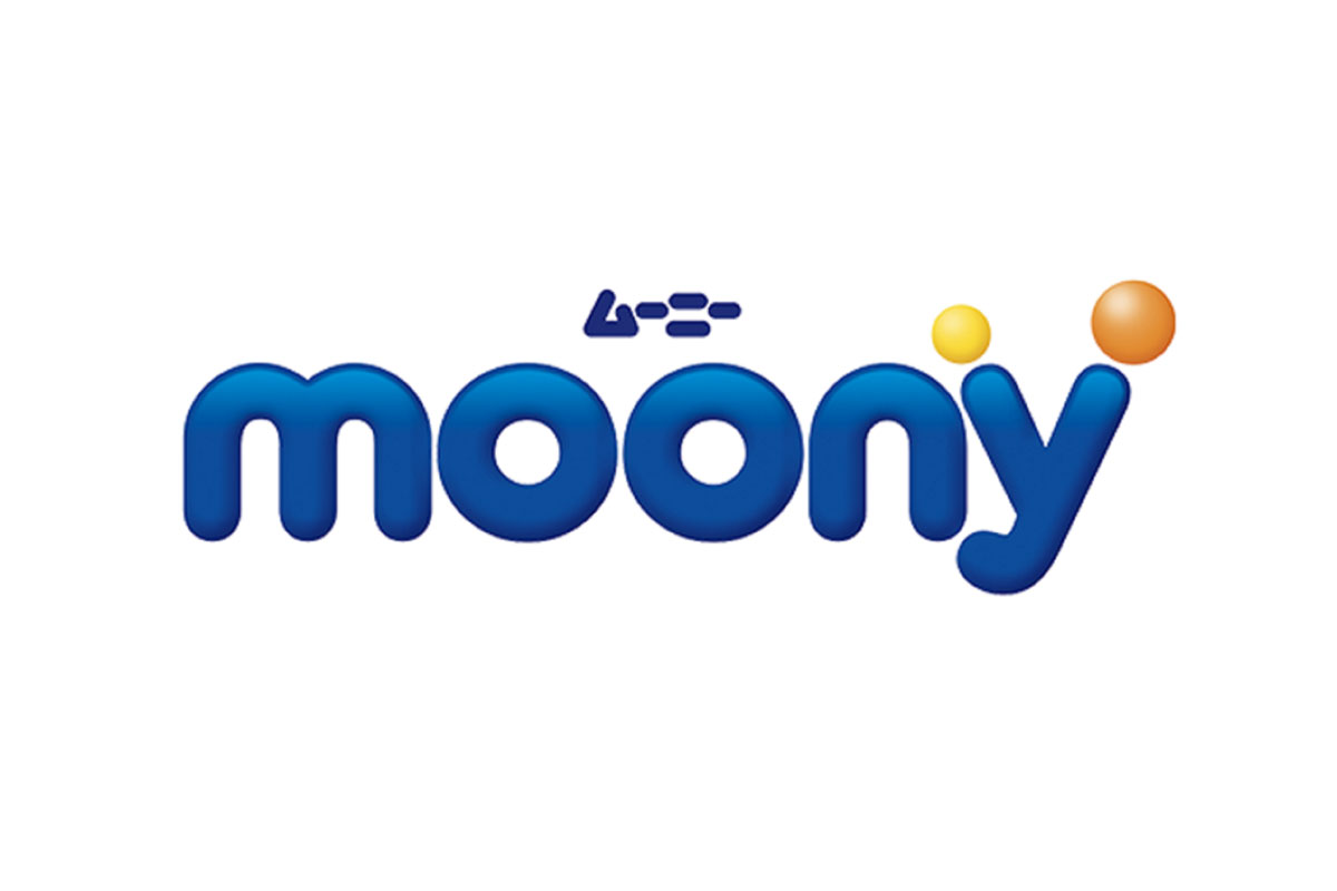 Moony尤妮佳品牌LOGO设计案例-字体元素标志设计