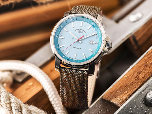 Mühle Glashütte汉斯·穆勒标志设计含义及手表品牌设计理念
