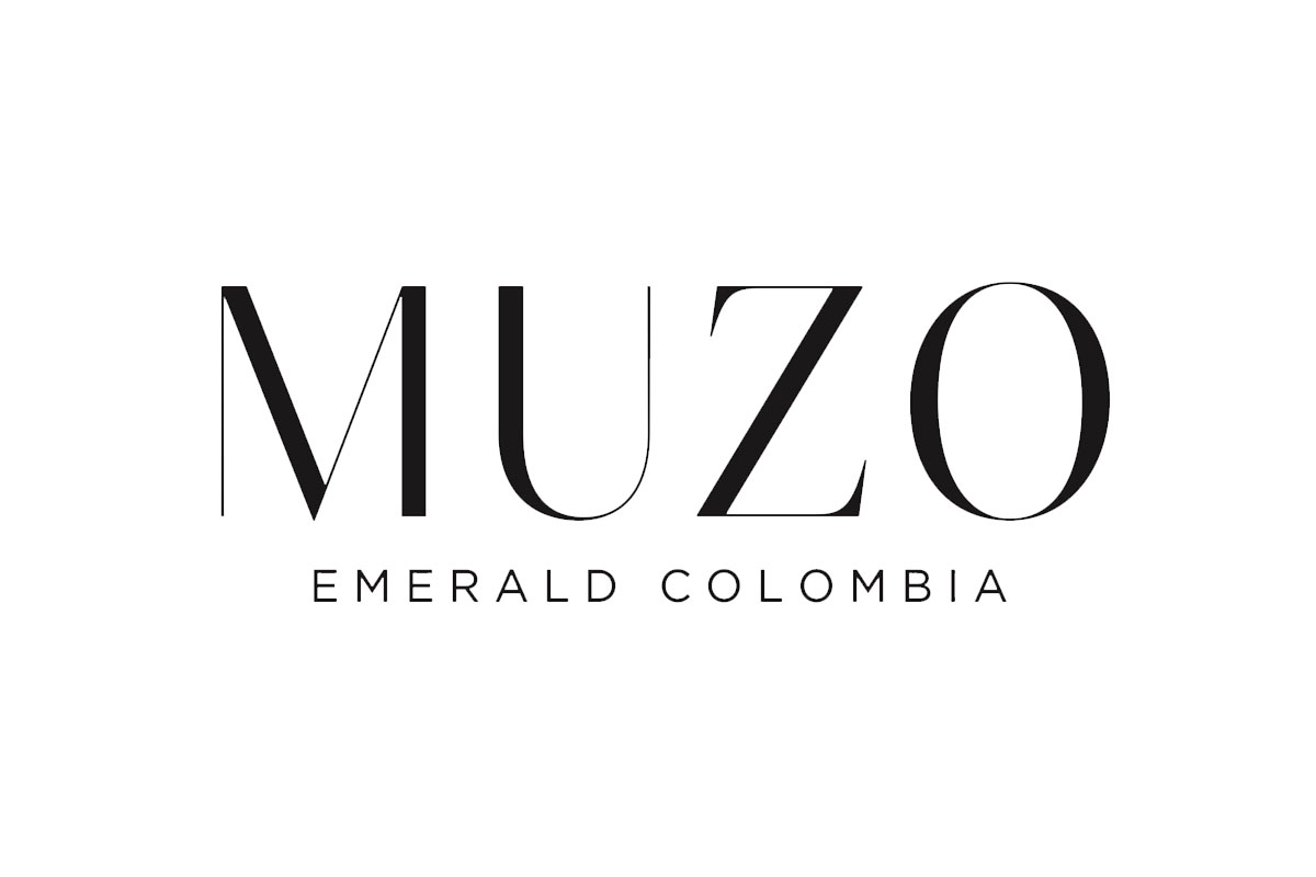 Muzo Emerald品牌LOGO设计案例-字母元素标志设计