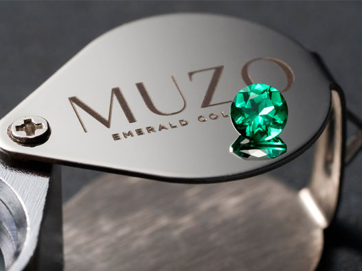 Muzo Emerald木佐标志设计含义及珠宝品牌设计理念