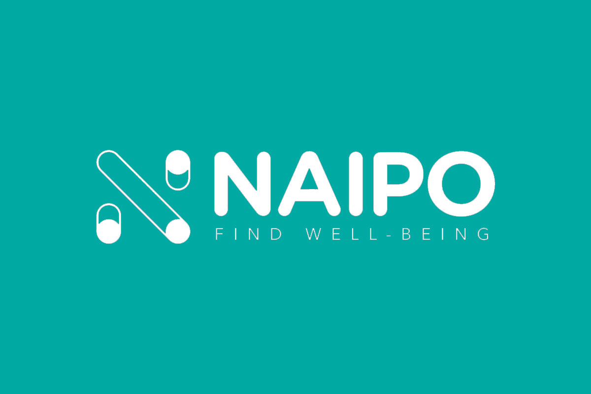 Naipo品牌反白LOGO