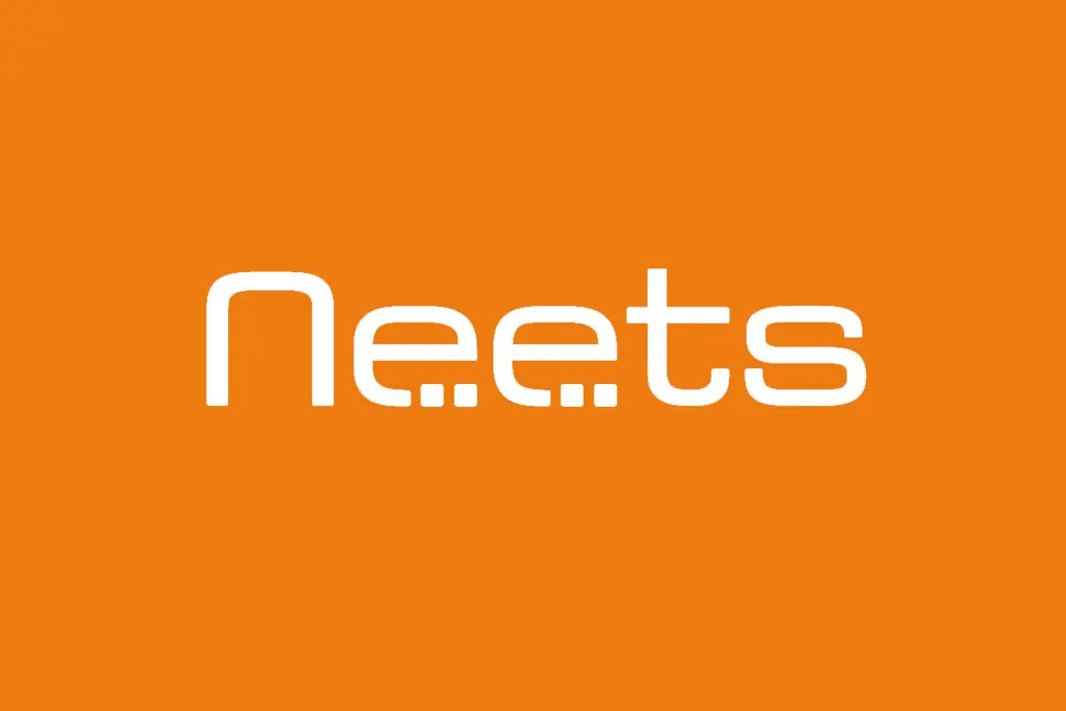 Neets品牌反白LOGO