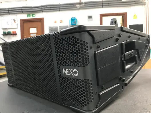 Nexo力素标志设计含义及音响品牌设计理念