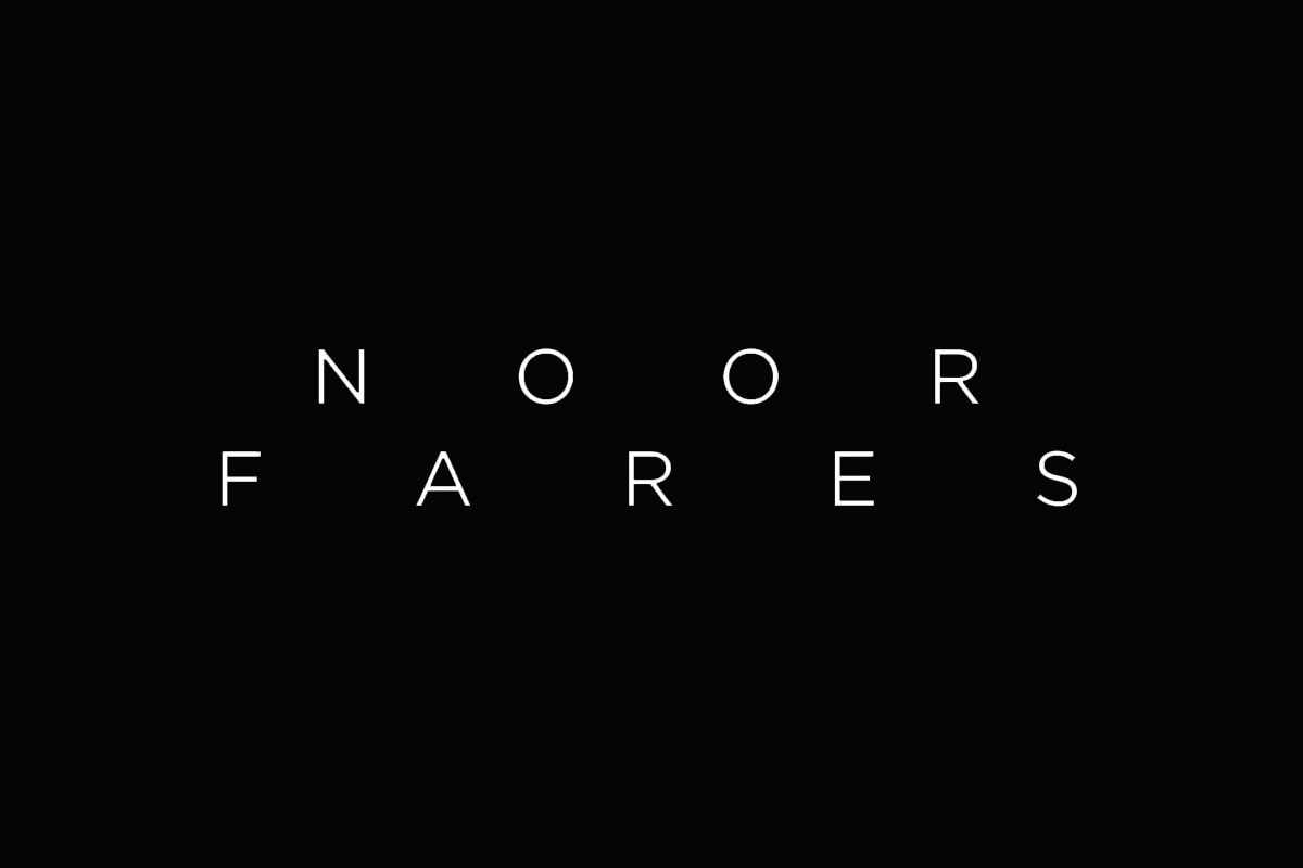 Noor Fares品牌反白LOGO