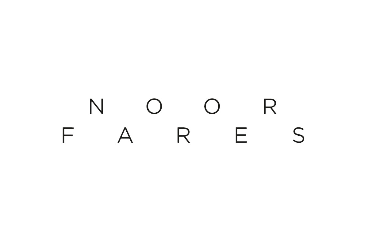Noor Fares品牌LOGO设计案例-字体元素标志设计