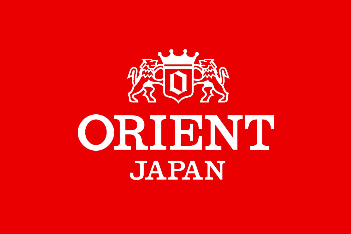 ORIENT东方双狮品牌反白LOGO