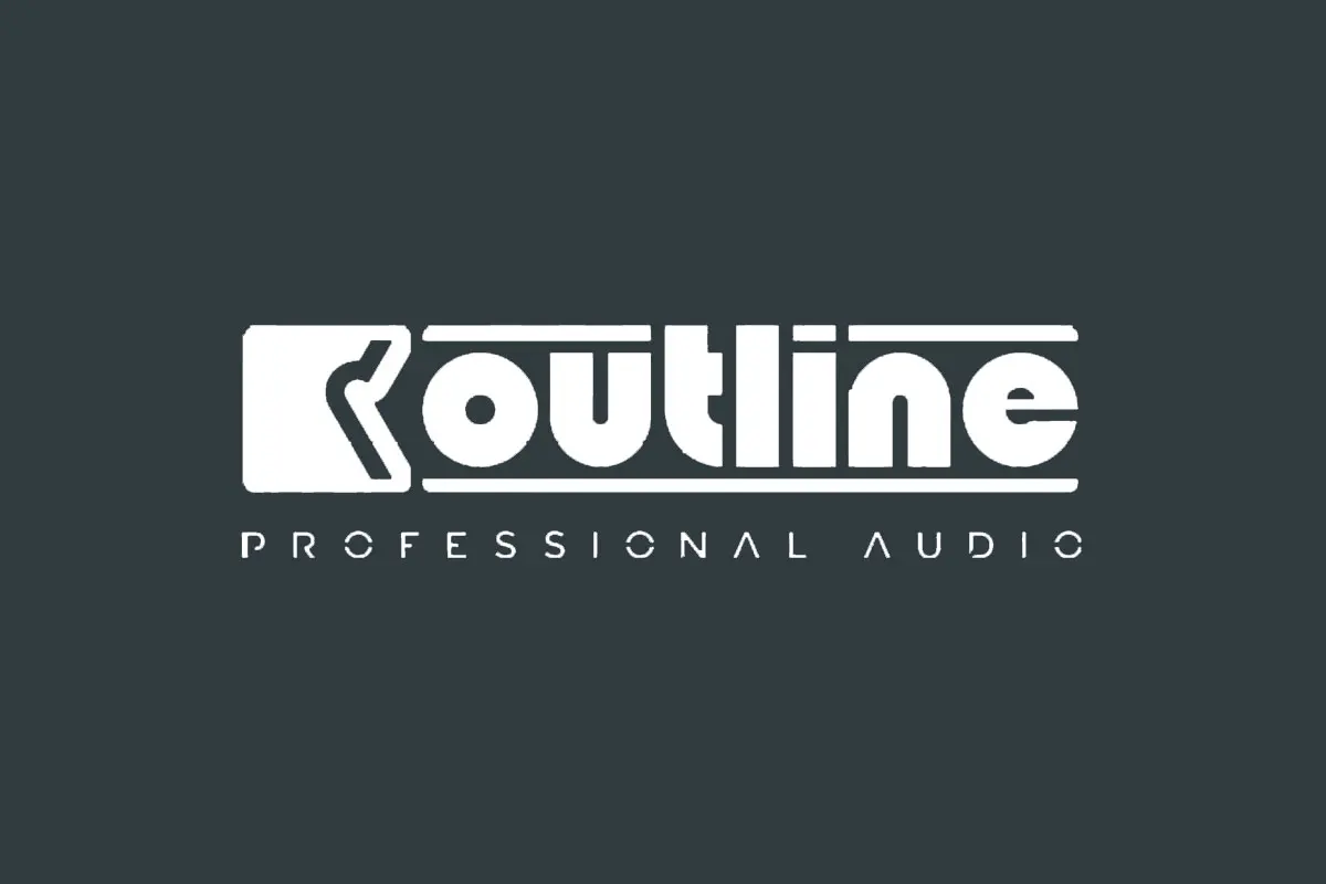 Outline欧浪品牌反白LOGO