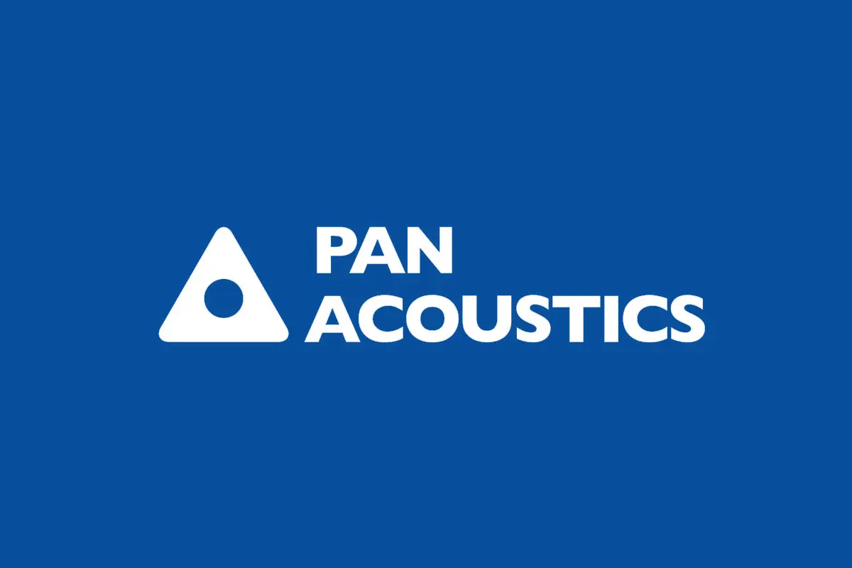 PAN ACOUSTICS品牌反白LOGO