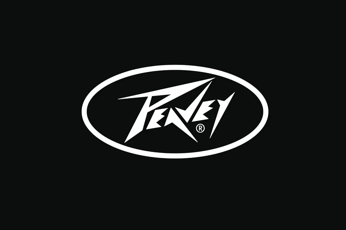 PEAVEY百威品牌反白LOGO