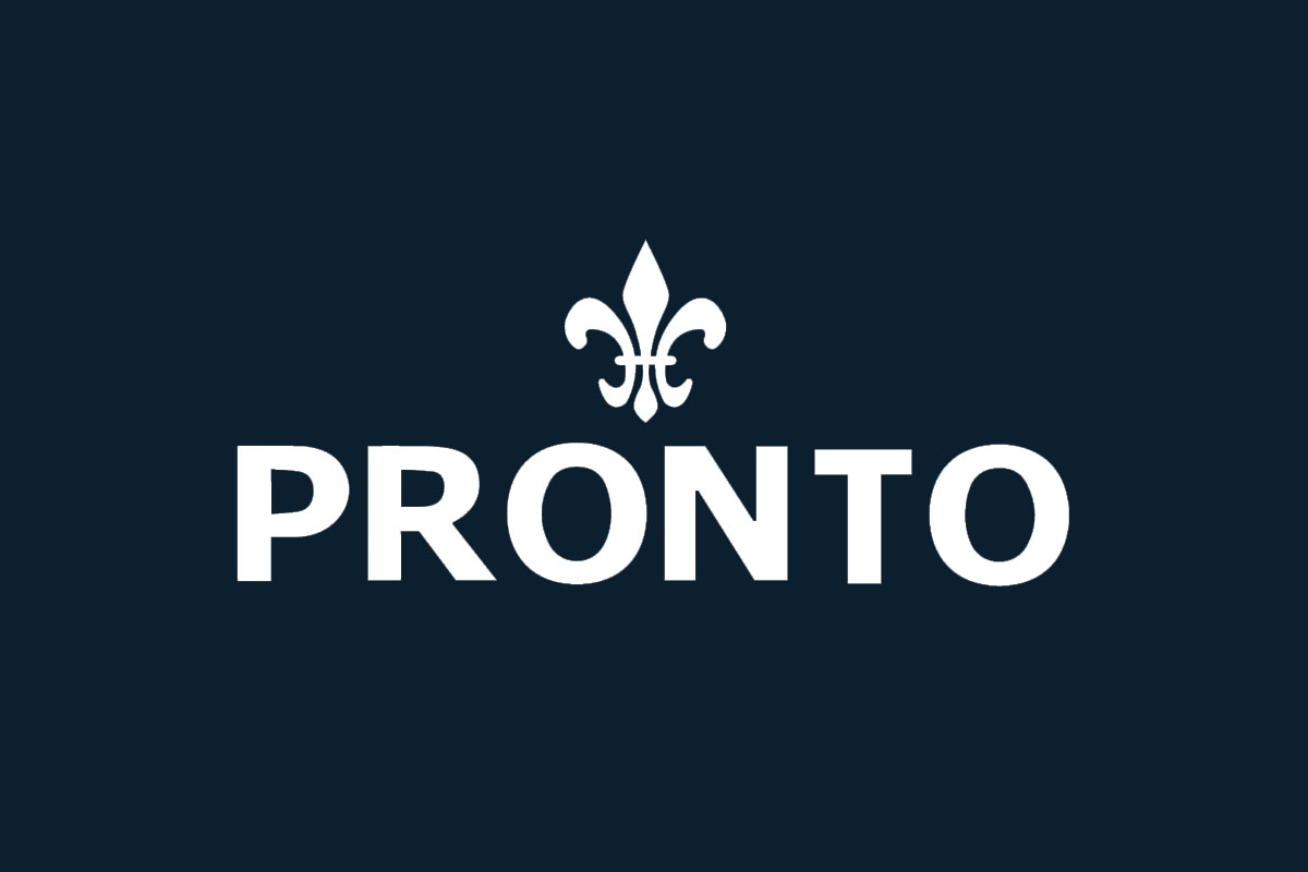 PRONTO百浪多品牌反白LOGO