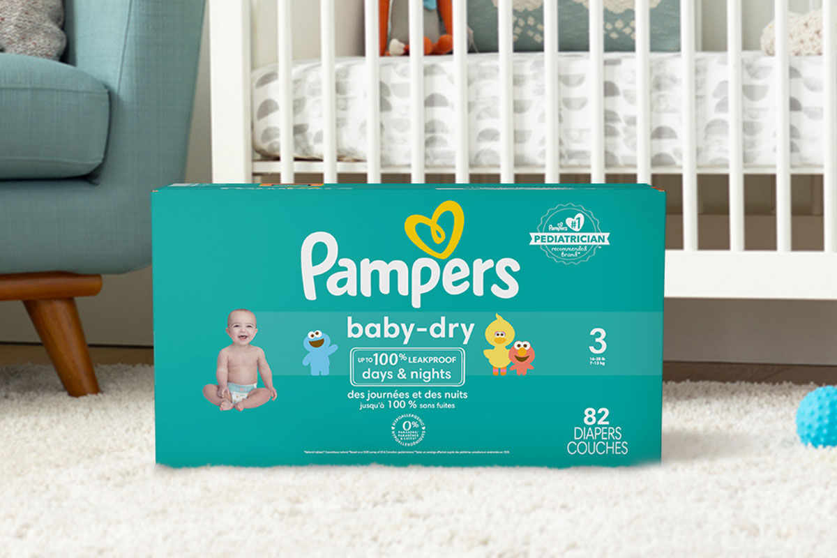 Pampers帮宝适品牌包装