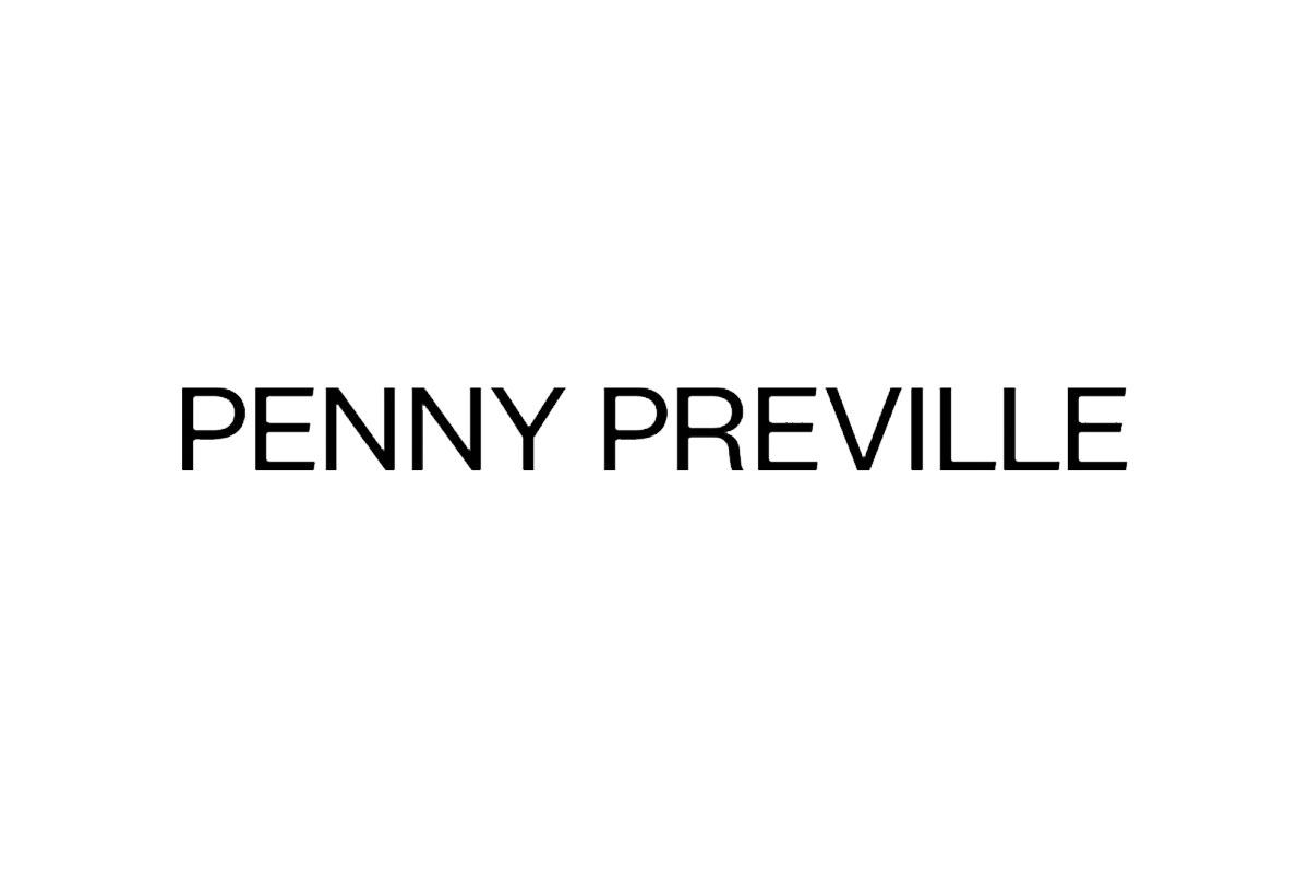 Penny Preville品牌LOGO设计案例-字母元素标志设计