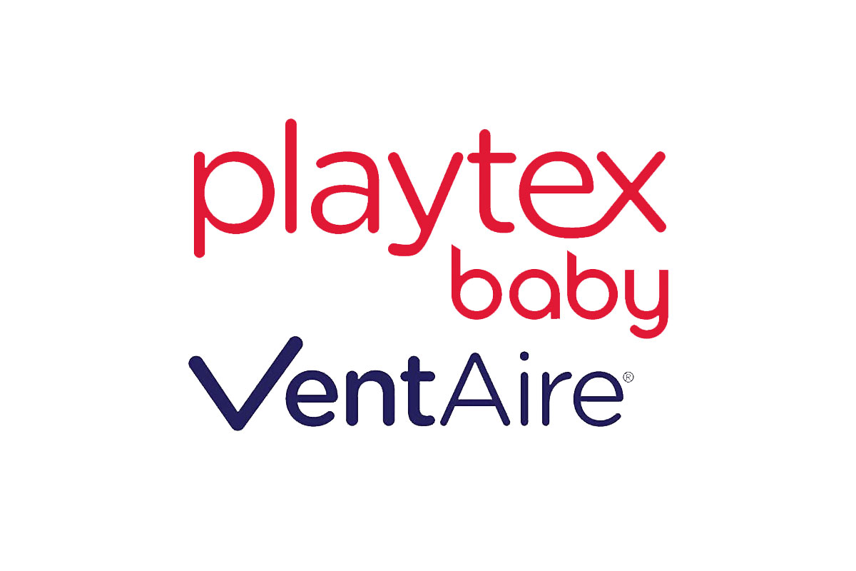 Playtex VentAire倍儿乐品牌LOGO设计-字体元素标志