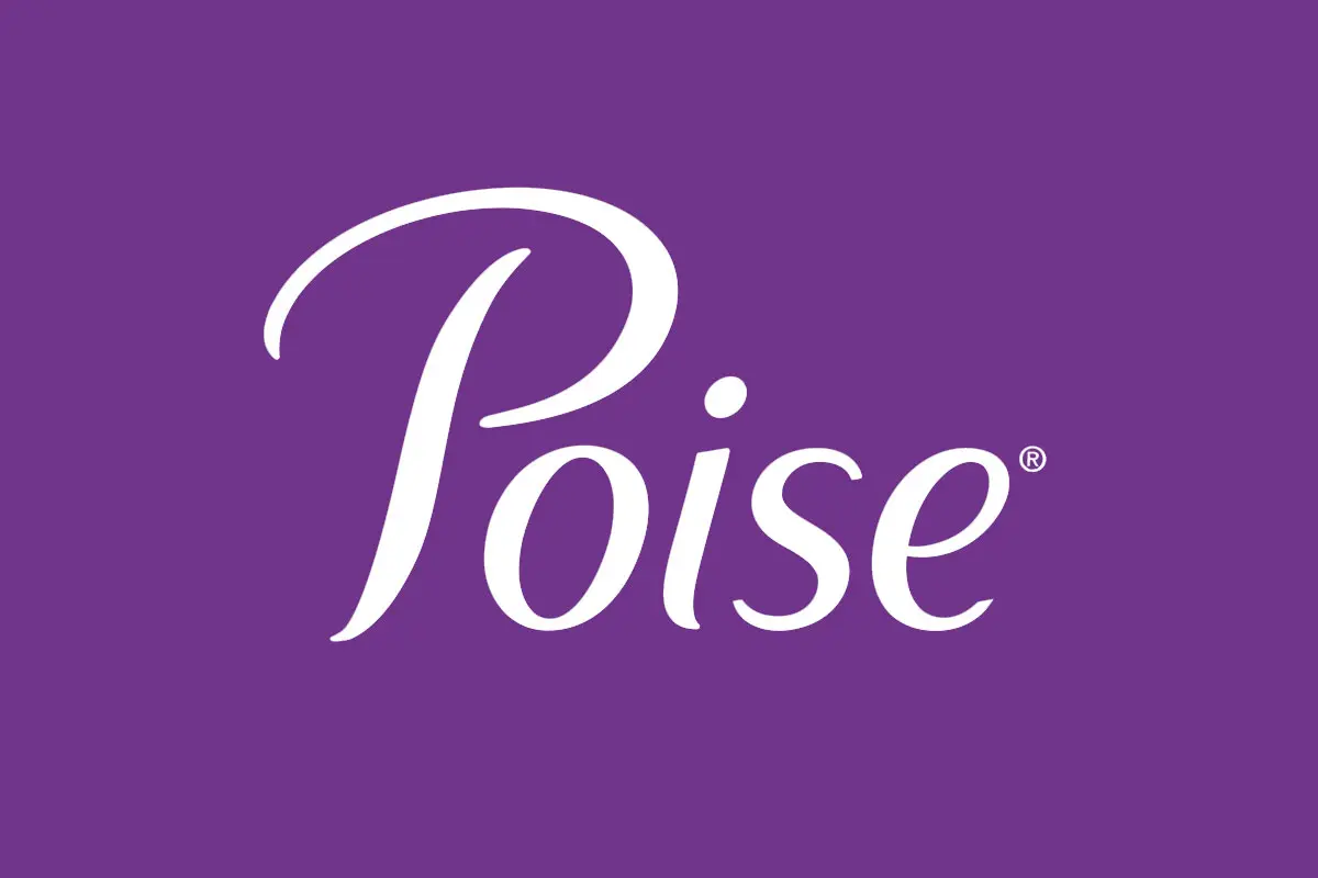 Poise品牌反白LOGO