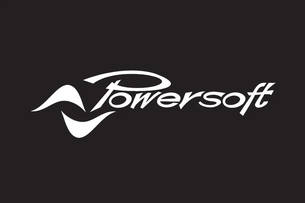 Powersoft品牌反白LOGO