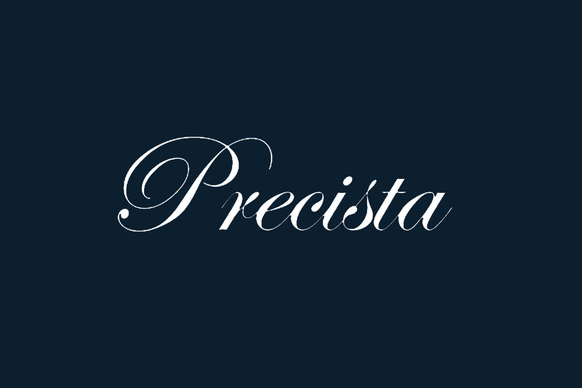 Precista品牌反白LOGO